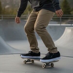 Emerica Dickson Skate Shoes Black Suede Mens Size 10 New With Tags